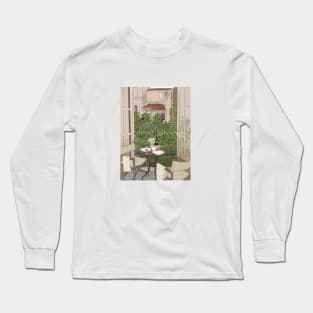 Dinner at the terrace Long Sleeve T-Shirt